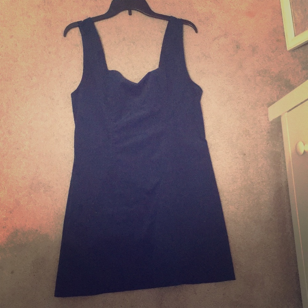 Urban outfitters Navy blue corduroy mini dress